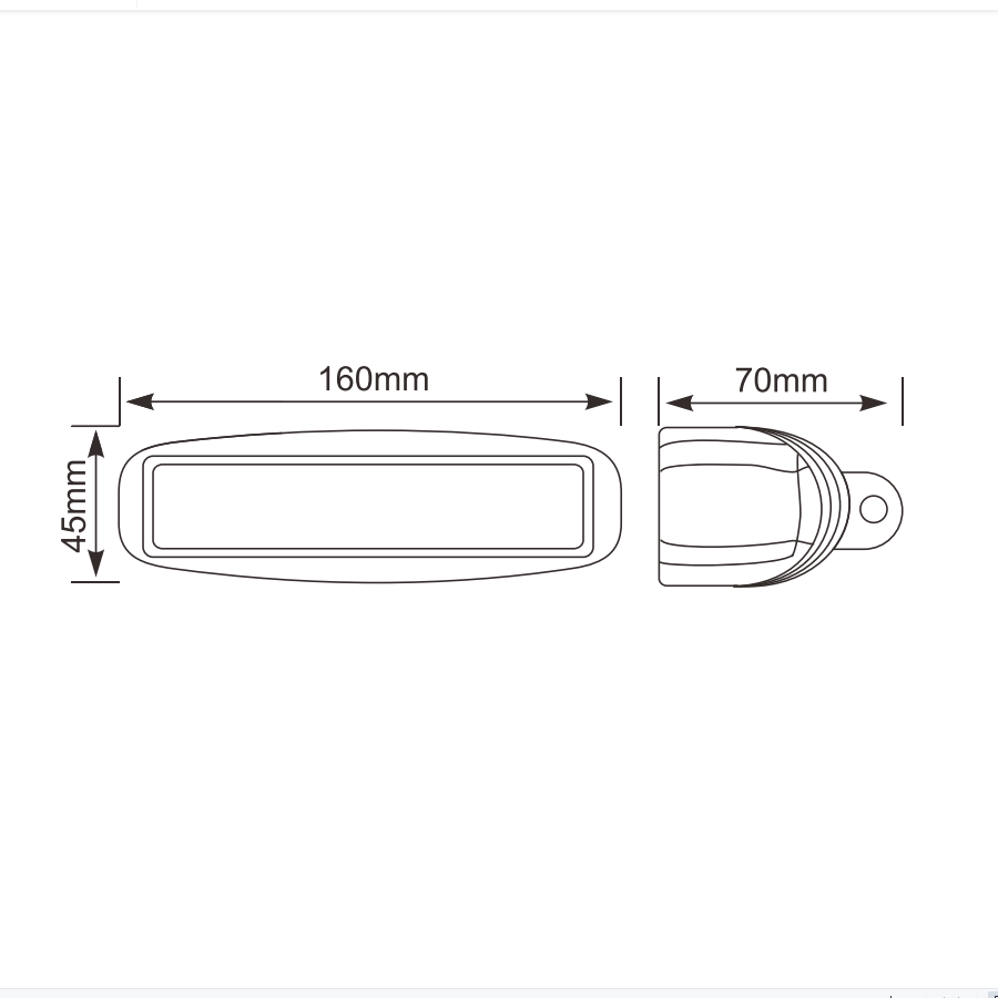 210359 - Forklift Safety LED Work Light