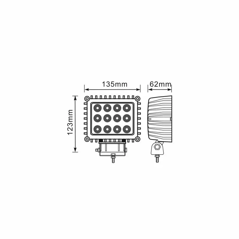 210161 - Mining Vehicle LED Work Light