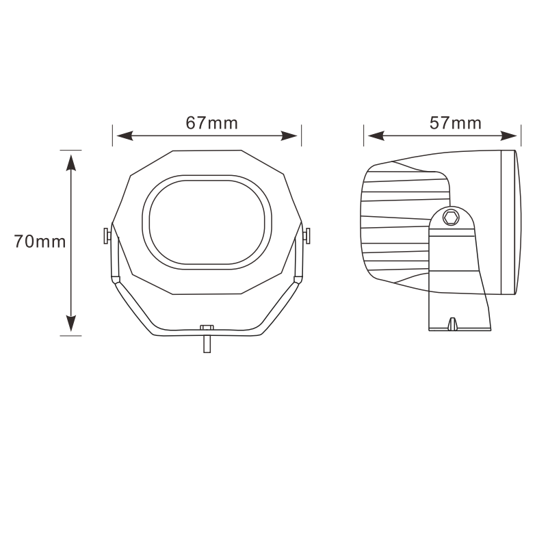 210601 - Forklift Safety LED Work Light