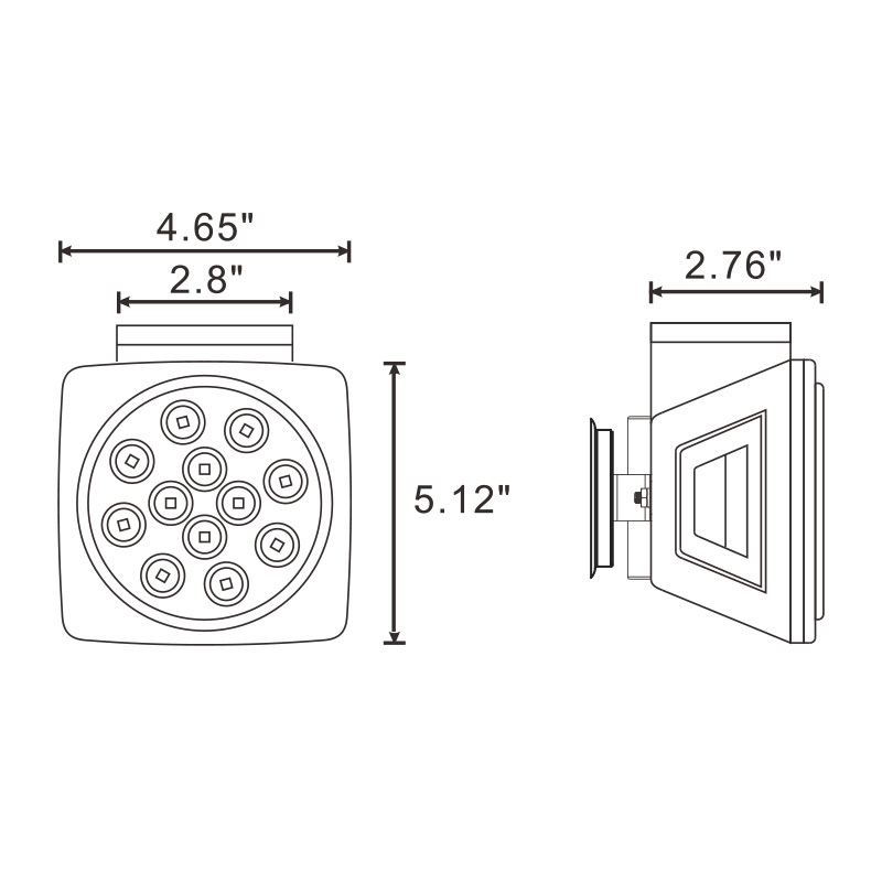 TL411025 - LED Truck Light