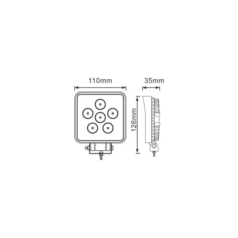 210095-V - CISPR-2016 CLASS 5 LED Work Light