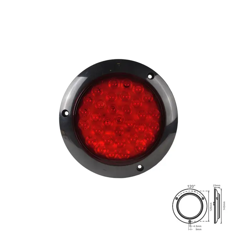 TL412044 - 4" Round Tail Light