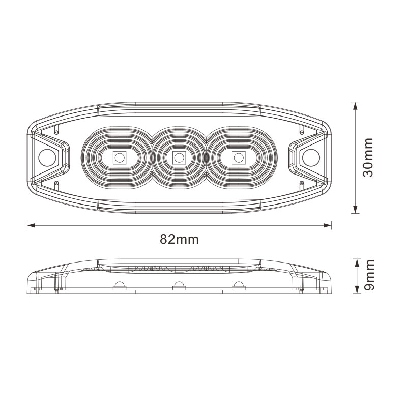 LED-1801-3 - LED Strobe Light